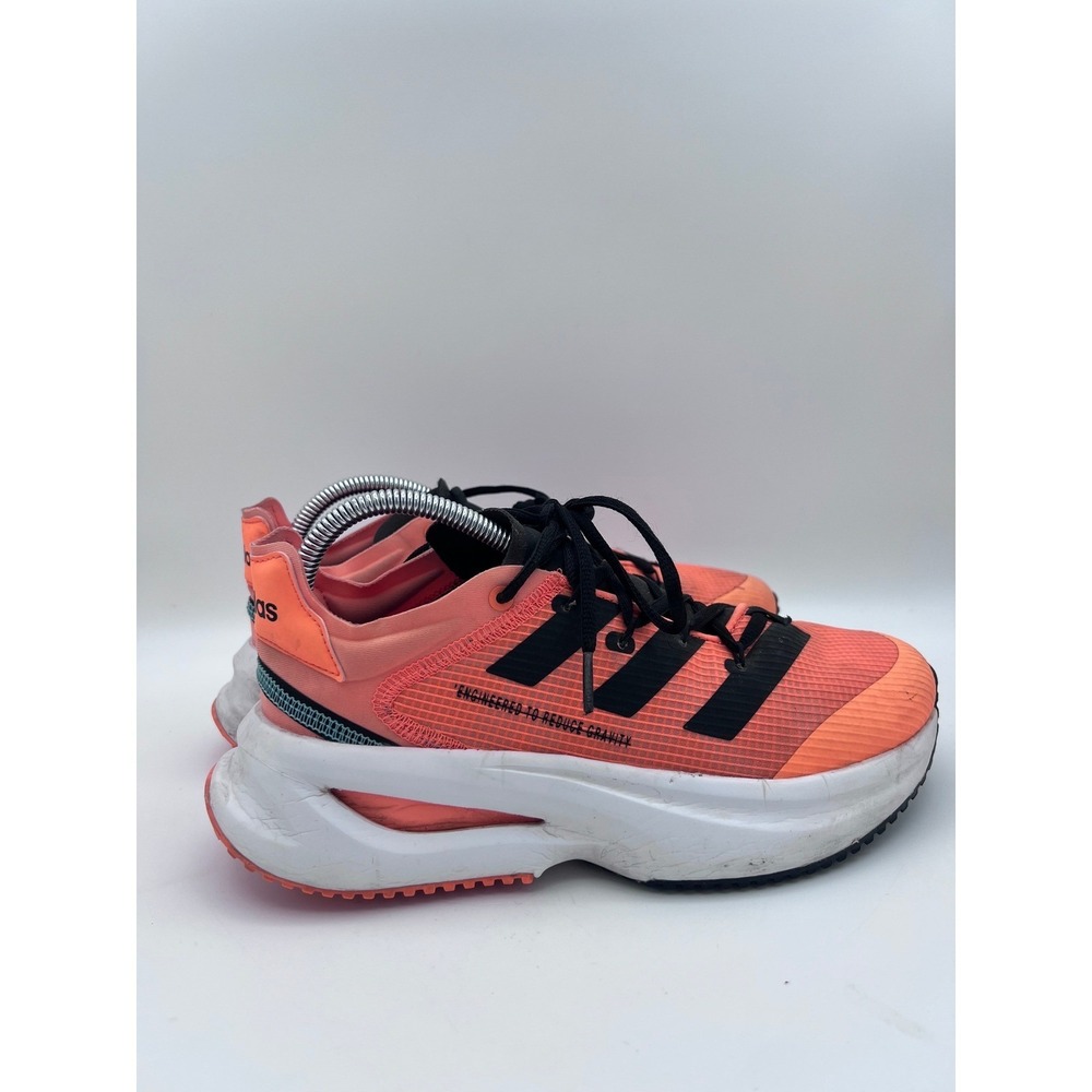 Adidas Avryn Running Shoes Coral Orange Black GY4938 Mens 7.5 Women 8.5